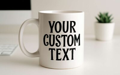 Unleash Creativity with custom mug printing text to Make Your Mug Stand Out