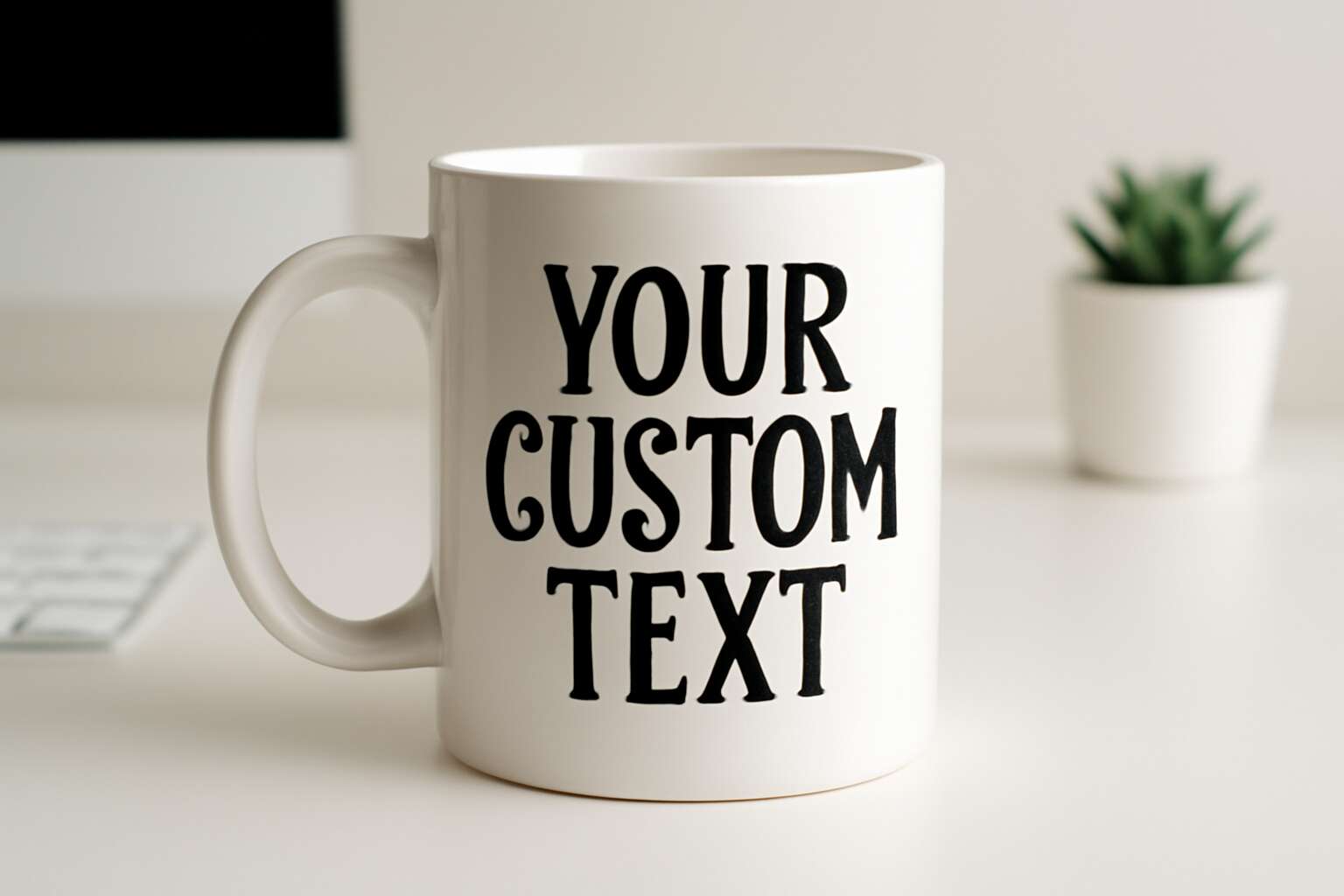 custom mug printing text