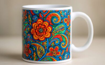 Turn heads with mug printing description: vibrant designs, inks, and coatings for chic mugs