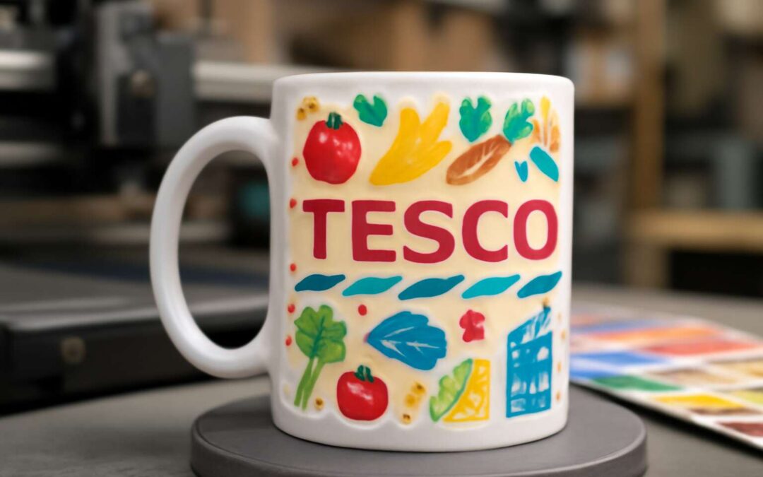 mug printing tesco: Create standout custom mugs for gifts.