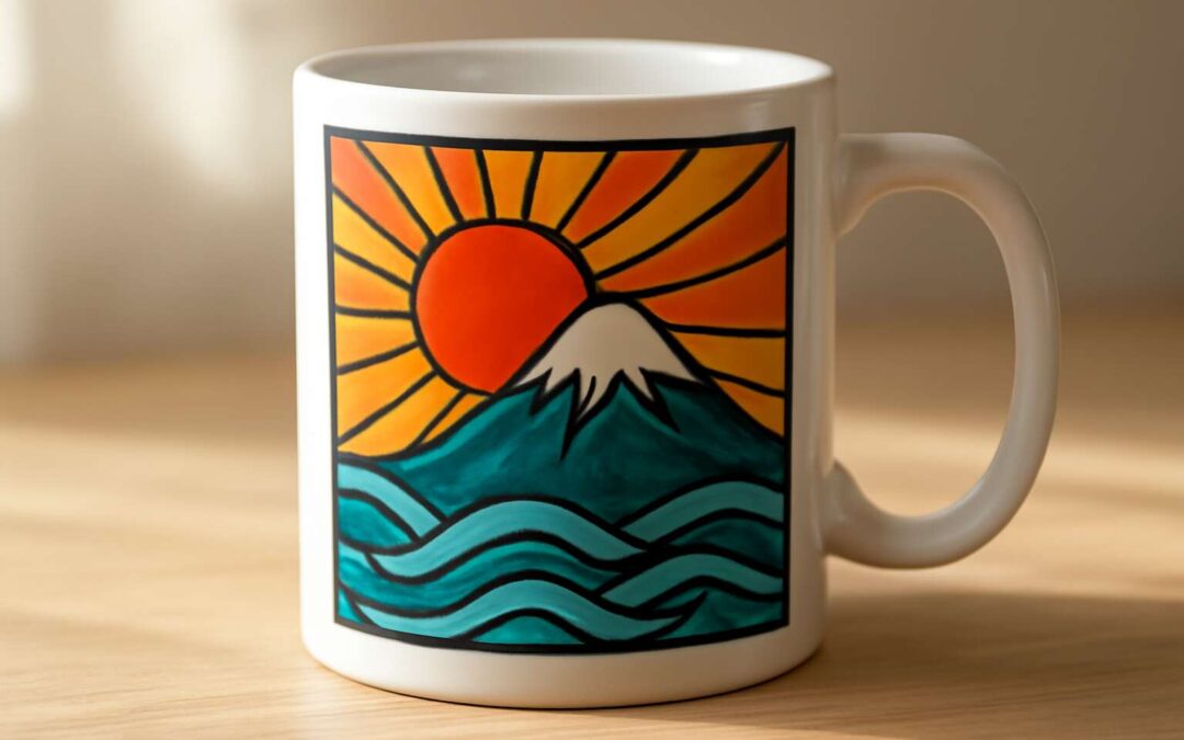 Turn heads with a printed mug that showcases your style and sparks everyday joy.