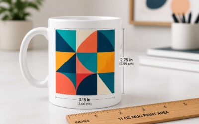 The 11oz mug printing size affects your design’s legibility.
