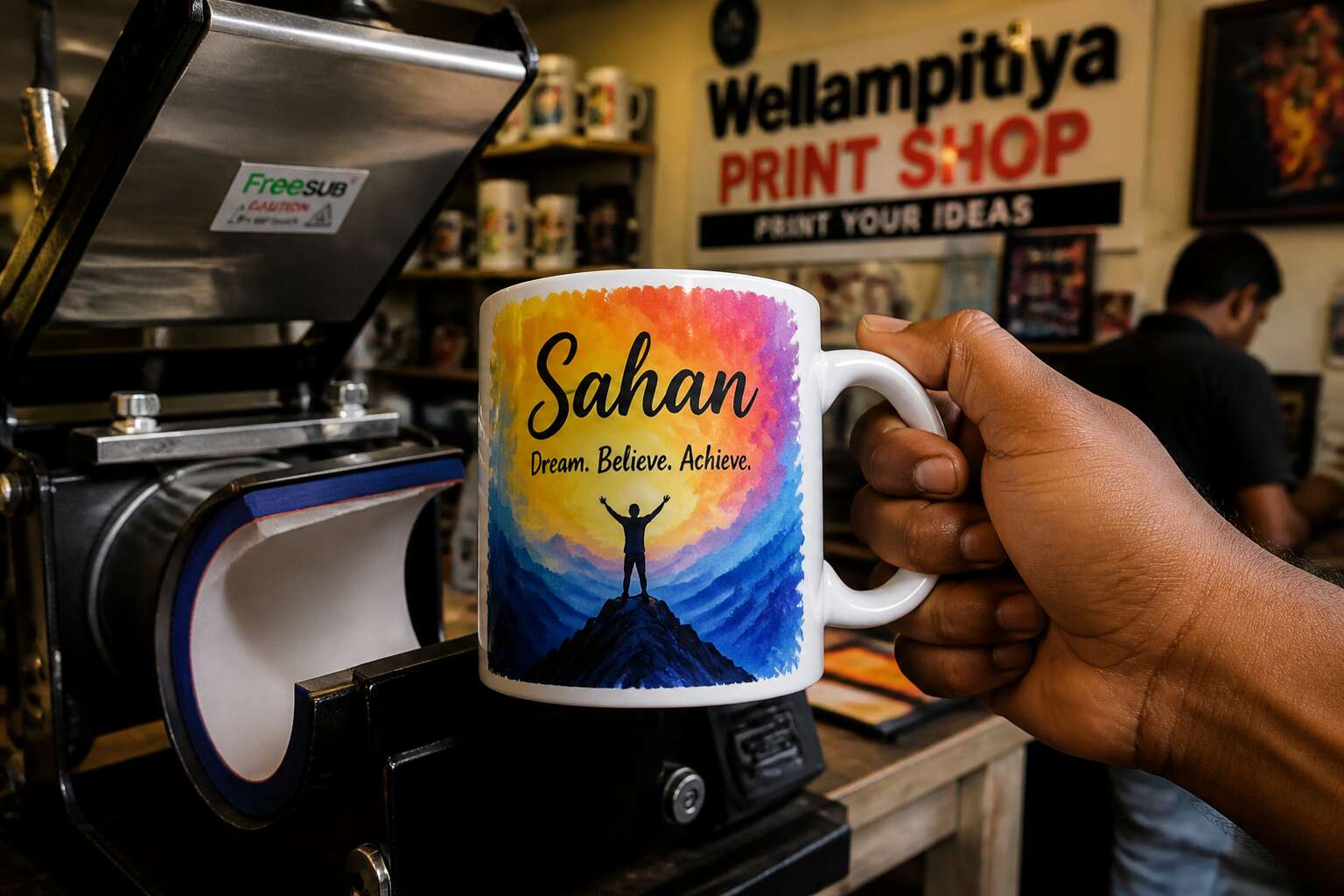 mug printing wellampitiya