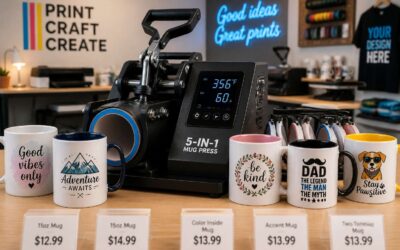 Compare 5 in 1 mug printing machine price and save money now.